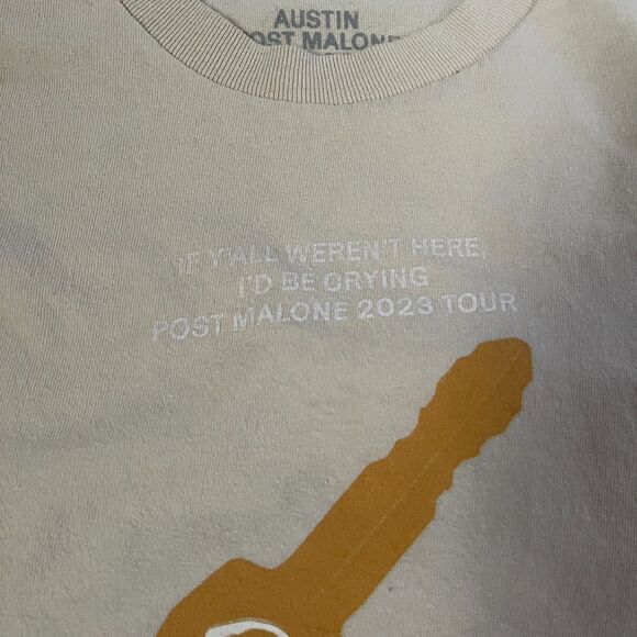 Post Malone 2023 Austin Tour If Y’all Weren’t Here T-Shirt Size M - Picture 3 of 6
